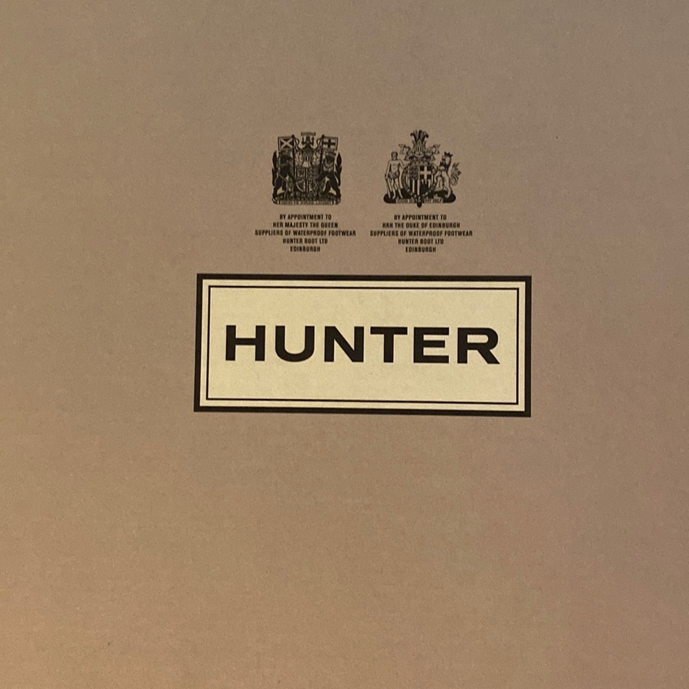 New in box- Navy blue tall women Hunter boots size 9